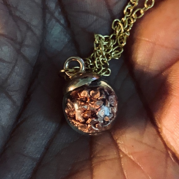 Necklace EMF, EMP, RFID Shied Reflects Pendant - Picture 2 of 3